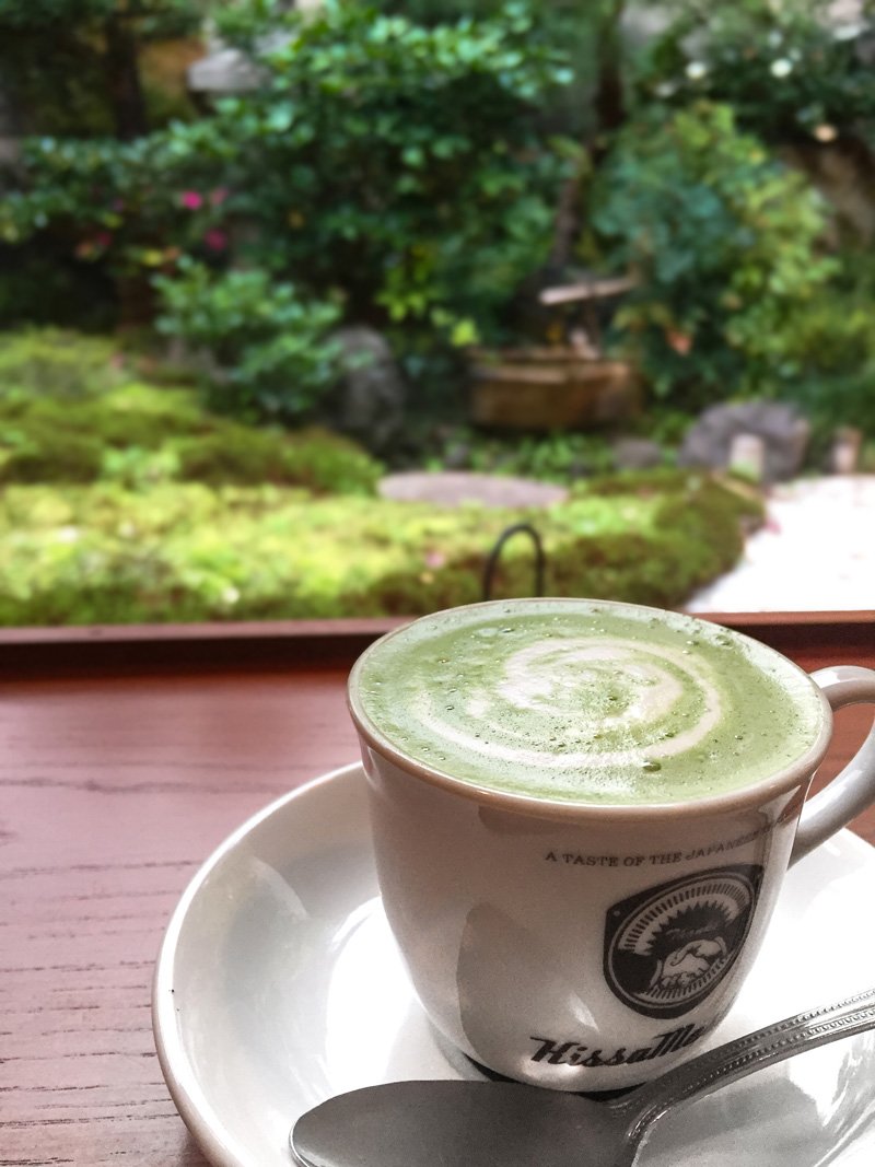 green tea cappuccino